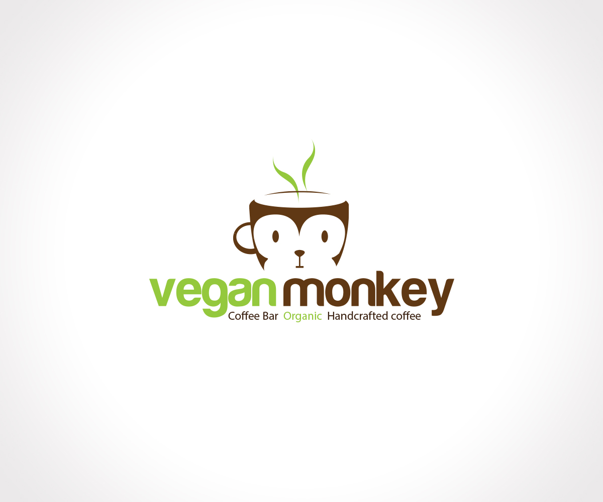 Design de Logo par Hartawan® pour Vegan Monkey Coffee Bar  | Design #3621876