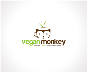 Design de Logo par Hartawan® pour Vegan Monkey Coffee Bar  | Design : #3621876