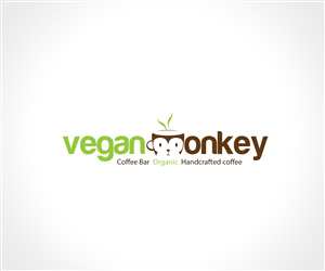 Design de Logo par Hartawan® pour Vegan Monkey Coffee Bar  | Design : #3621882
