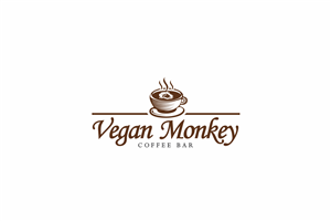 Diseño de Logo por Armir.B para Vegan Monkey Coffee Bar  | Diseño: #3618891