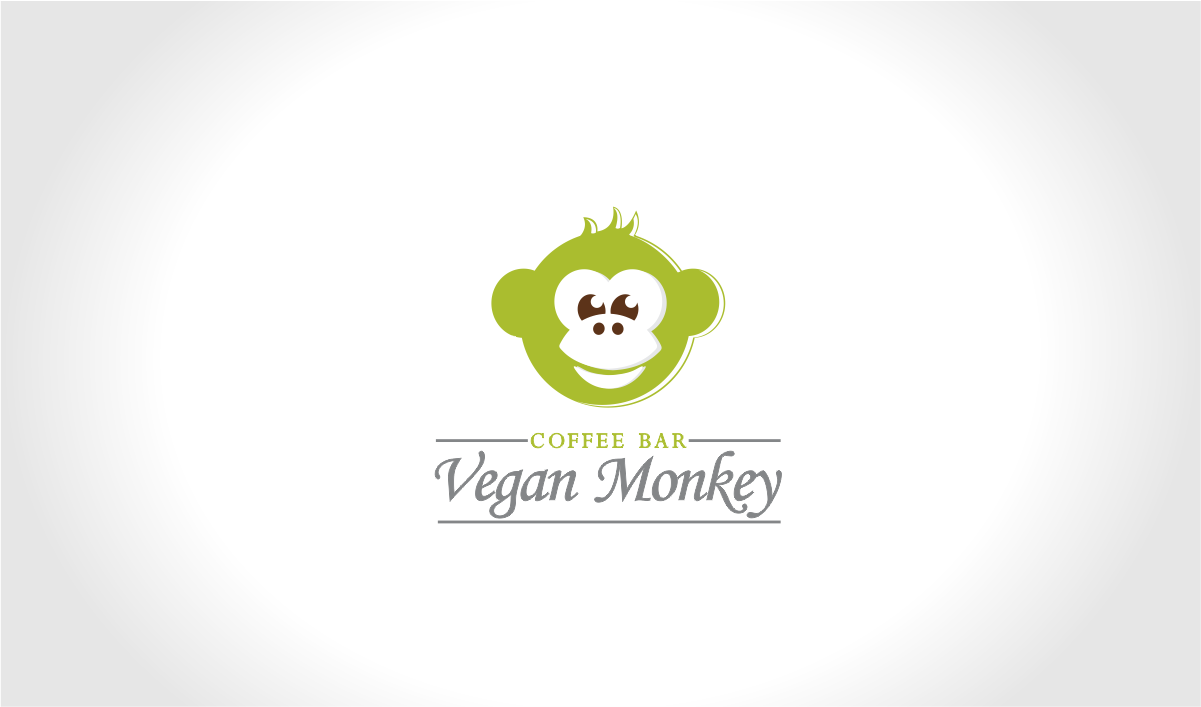 Logo Design by Armir.B for Vegan Monkey Coffee Bar  | Design #3648200