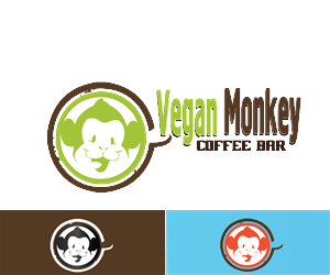 Design de Logo par Dezign by Elite pour Vegan Monkey Coffee Bar  | Design : #3631219