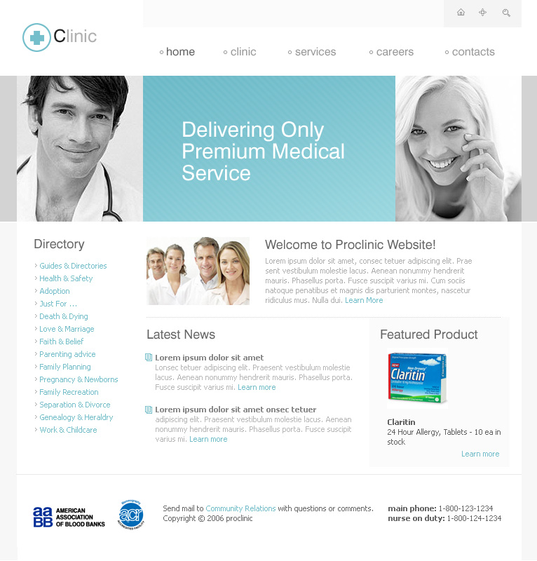 Wordpress Design by vikas kumar for Care Totalle | Design #900280