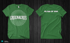 T-SHIRT FOR SENIOR CLASS OF 2014  | Print-Design von Aurelio III