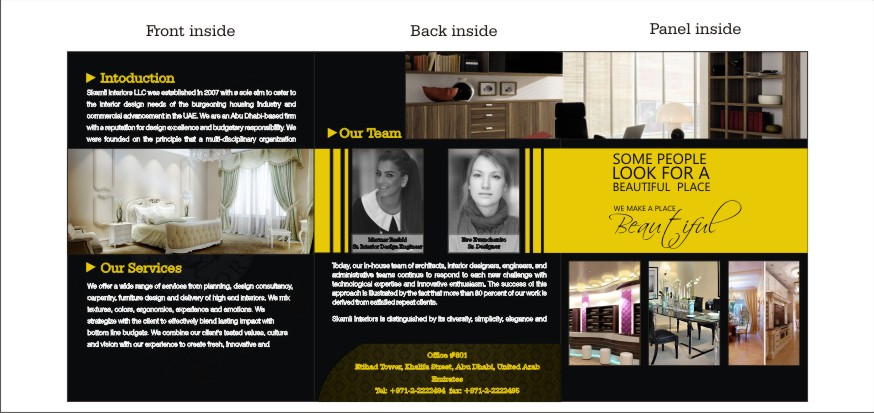 Brochure Design by hema dhawan for this project | Design #3638260