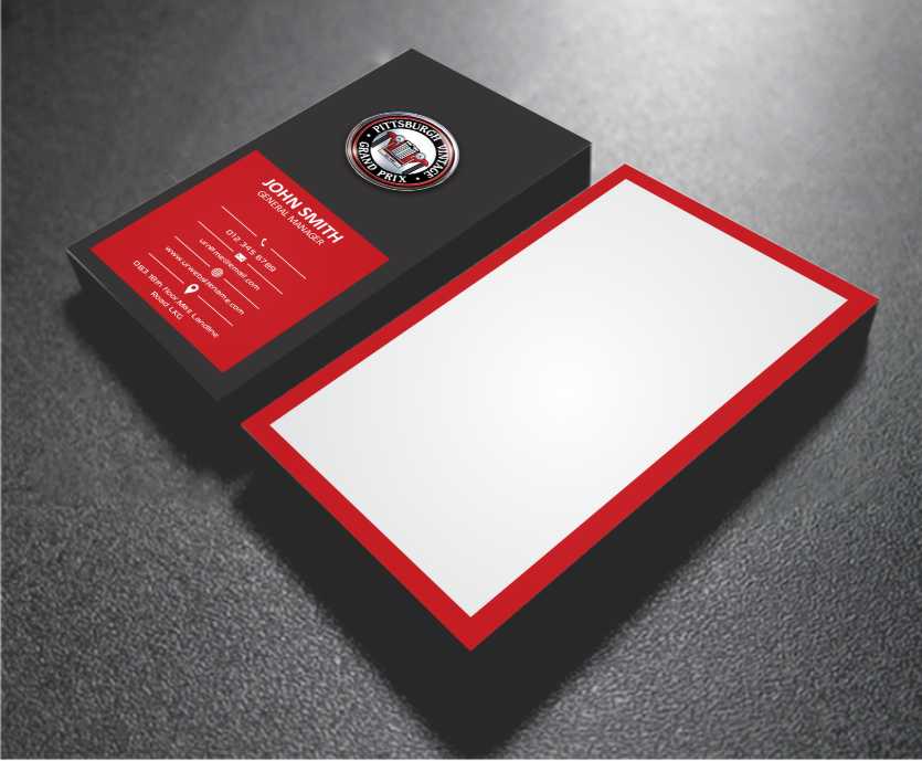 Business Card Design by AwsomeD for Pittsburgh Vintage Grand Prix | Design #3596790