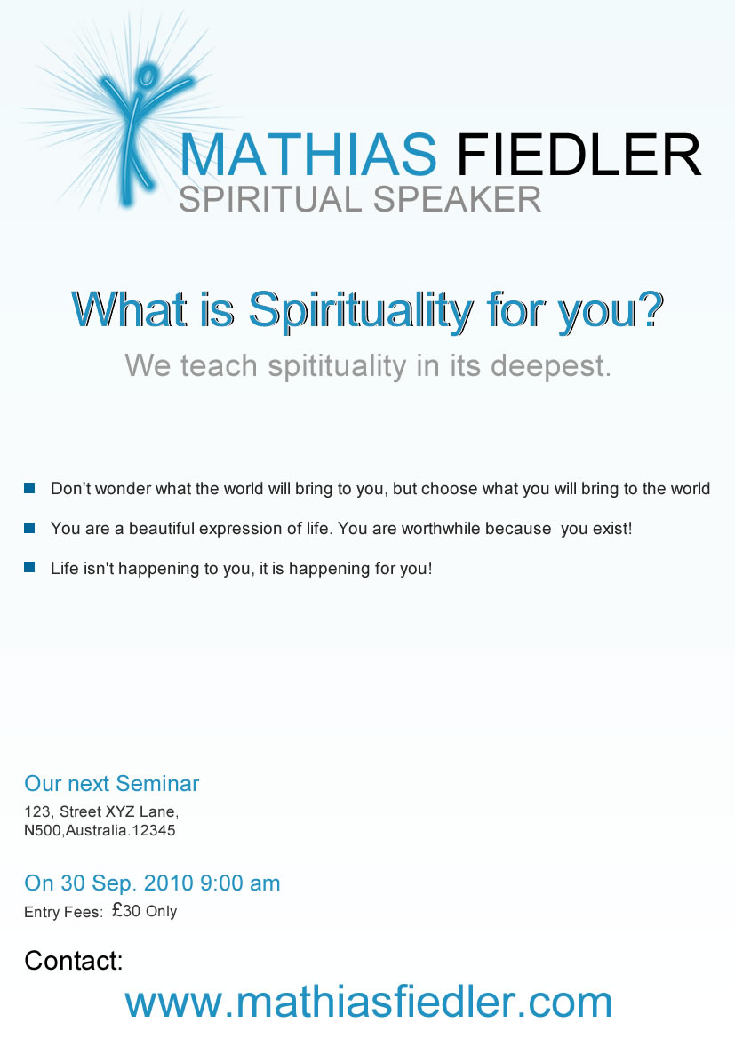 Flyer Design by Mahe Bhag for this project | Design #97786