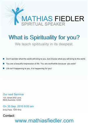 Flyer Design by Mahe Bhag for this project | Design: #97786