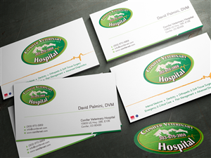 Conifer Veterinary Hospital | Business Card Design by creativedesign