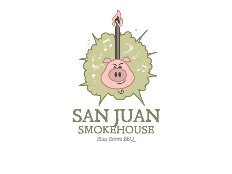 Logo Design by Stobart Creative for San Juan Smokehouse | Design #3604160