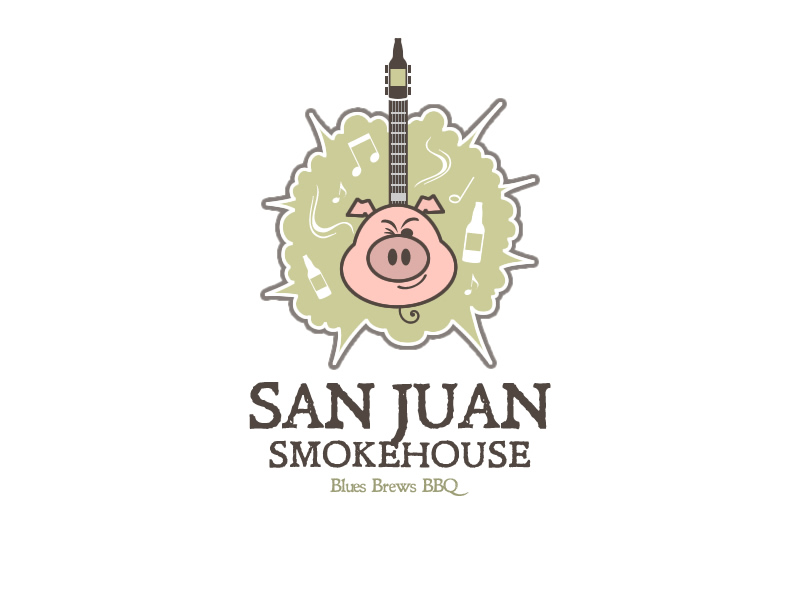 Logo Design by Stobart Creative for San Juan Smokehouse | Design #3610204