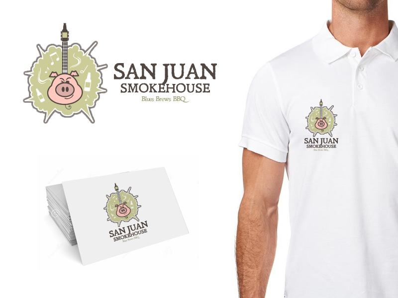 Logo Design by Stobart Creative for San Juan Smokehouse | Design #3610214