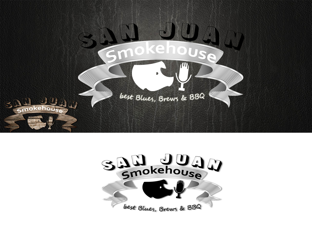 Logo Design by Adrian George for San Juan Smokehouse | Design #3604572
