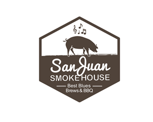 Logo Design by work and play for San Juan Smokehouse | Design: #3631743
