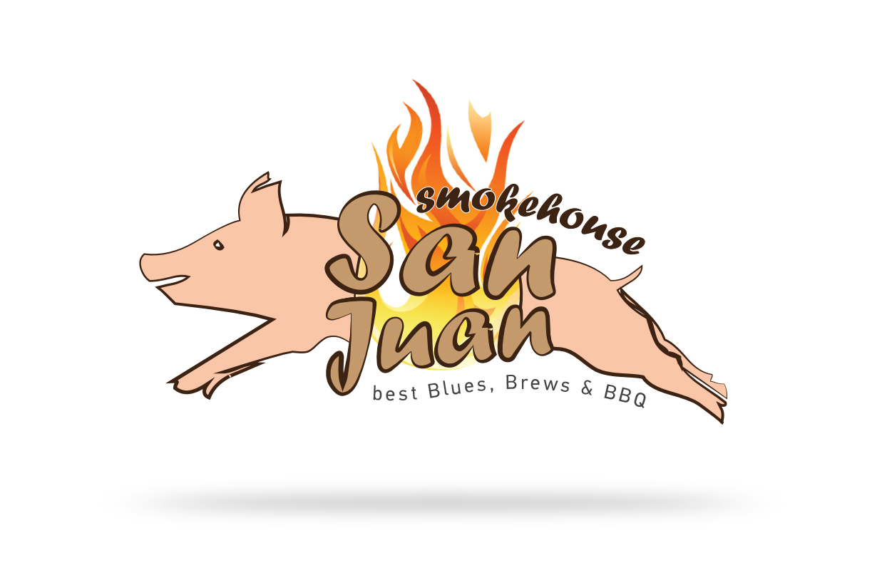 Logo Design by icko.arnaudov for San Juan Smokehouse | Design #3609267