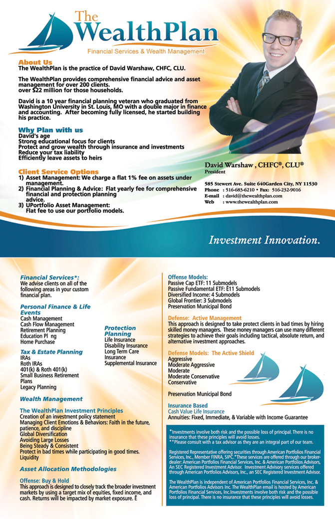 Postcard Design by The Freelance Designer for The WealthPlan | Design #3614986