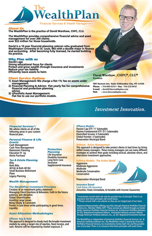 Postcard Design by The Freelance Designer for The WealthPlan | Design: #3614986