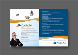 The WealthPlan Flyer (not postcard) | Postkarten-Design von cb1318