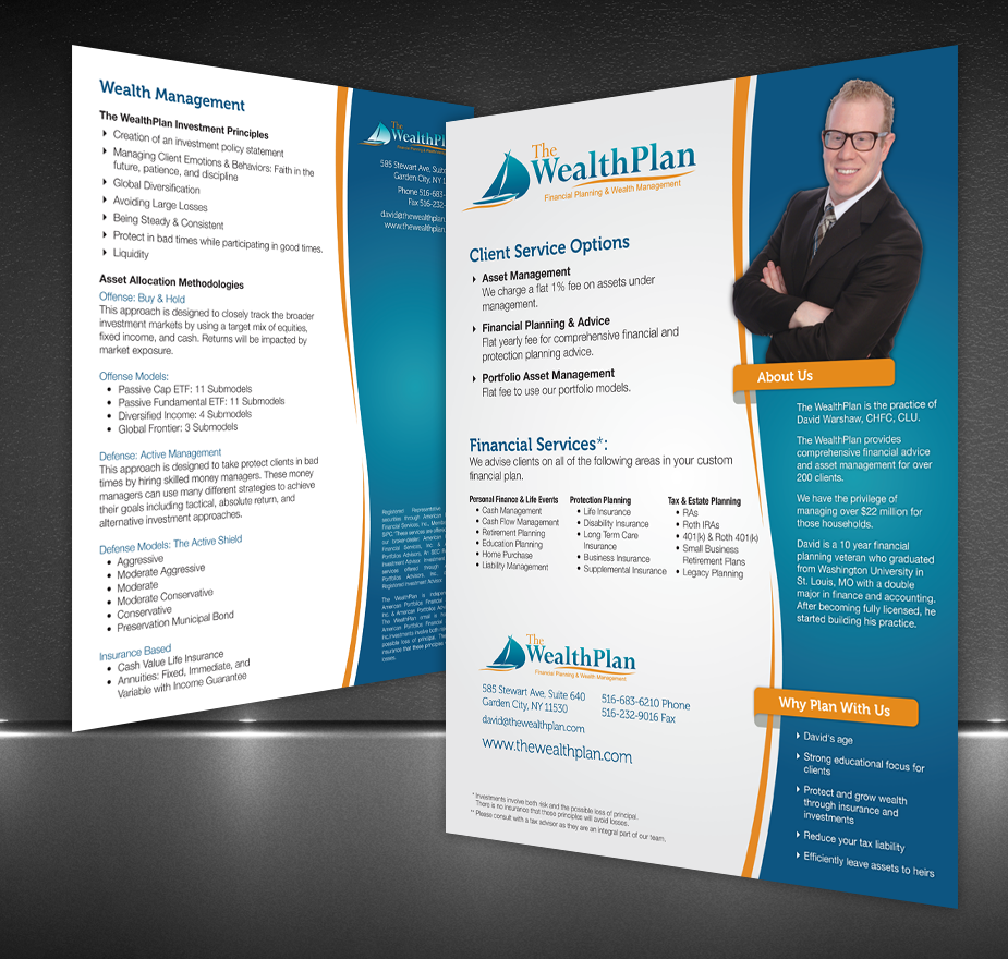 Postcard Design by ProGravix for The WealthPlan | Design #3598622
