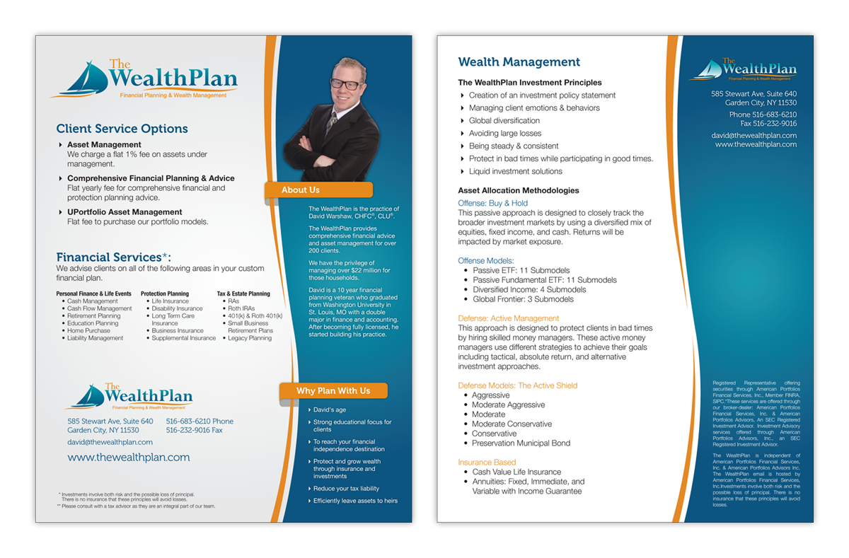 Postcard Design by ProGravix for The WealthPlan | Design #3600228