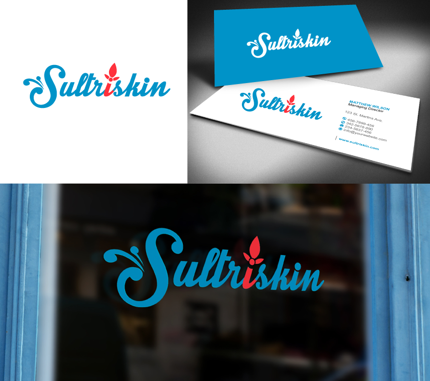 Logo Design by designgreen for Sultriskin | Design #3614645