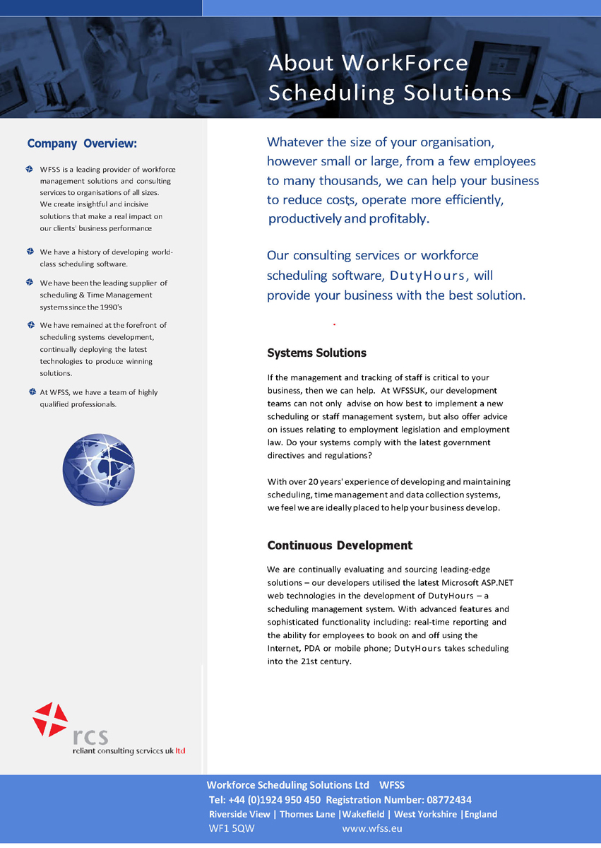 Flyer Design by Luiza for Reliant Consulting Services UK Ltd | Design #3605588