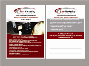 Postcard Design by Samson Ngetich for BaerMarketingNetwork.com | Design: #3598112
