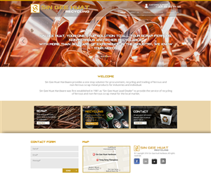 Web Design by A.D.S for Sin Gee Huat Recycling | Design: #3613957