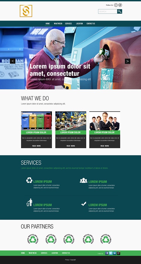 Web Design by Kuldeepak for Sin Gee Huat Recycling | Design #3606665