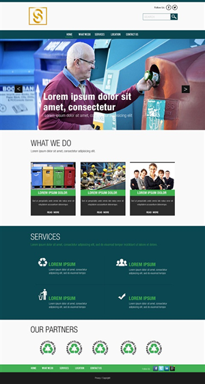 Web Design by Kuldeepak for Sin Gee Huat Recycling | Design: #3606665