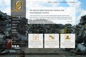 Web Design by Sbss for Sin Gee Huat Recycling | Design: #3635377