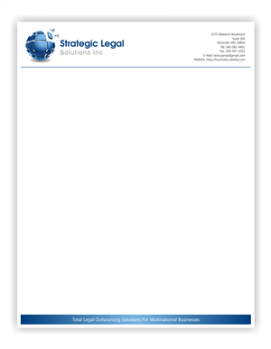 Letterhead Design by kmsdesigns for this project | Design: #3631300