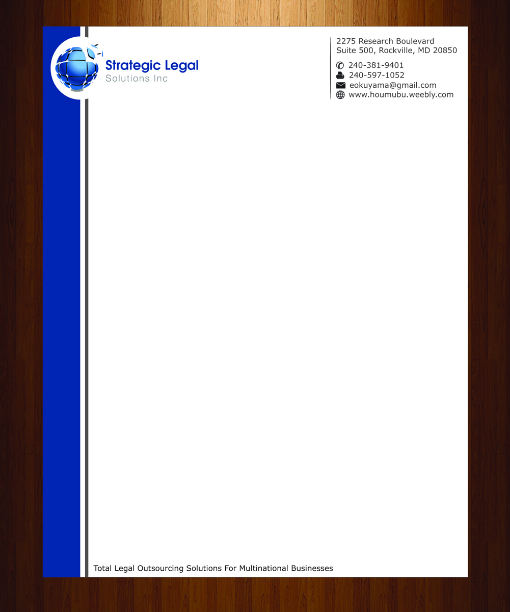 Letterhead Design by harmi_199 for this project | Design #3637478