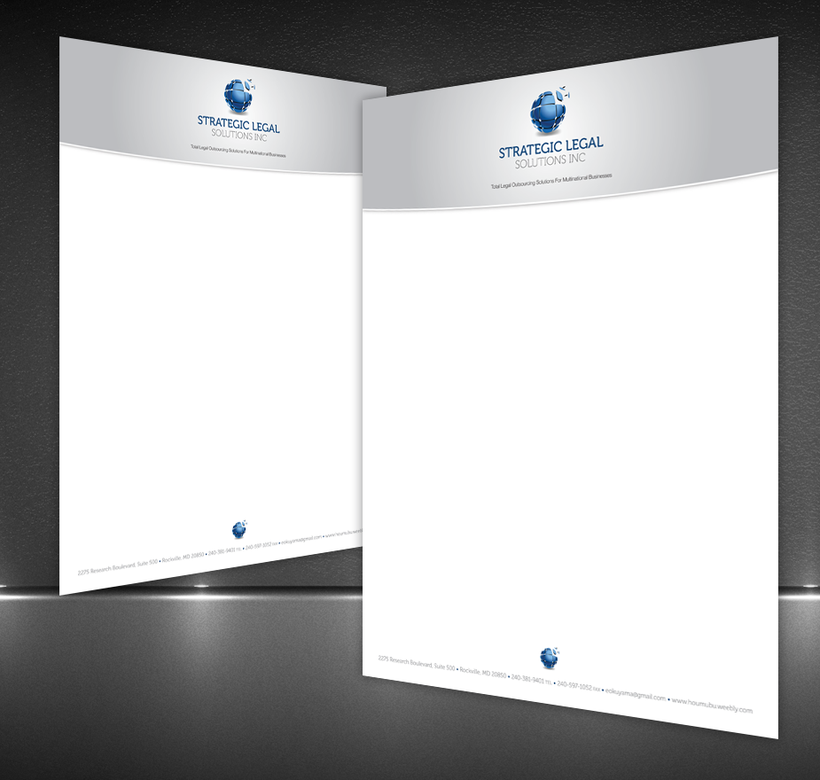 Letterhead Design by ProGravix for this project | Design #3598036