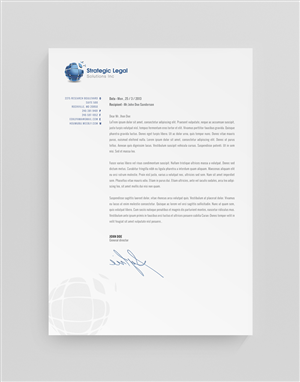 Briefkopf-Design von stoodio.id für dieses Projekt | Design: #3606349