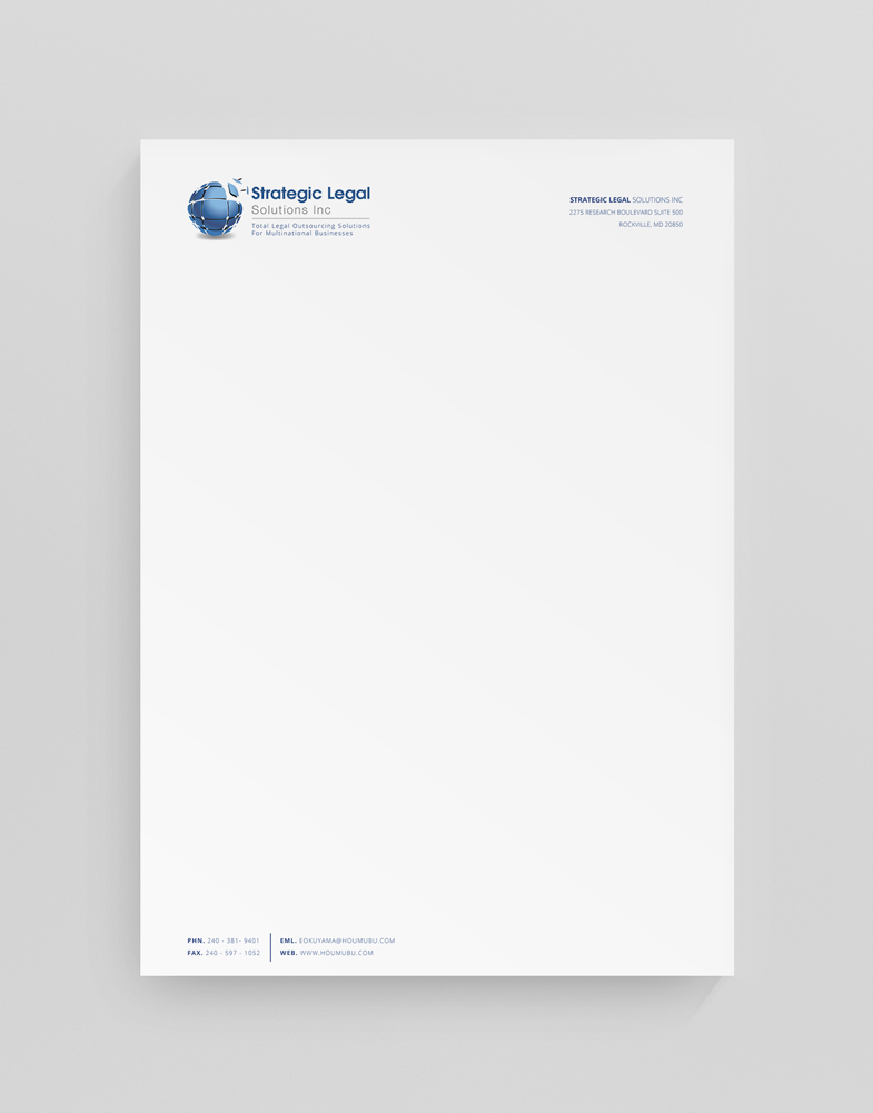 Letterhead Design by stoodio.id for this project | Design #3663493
