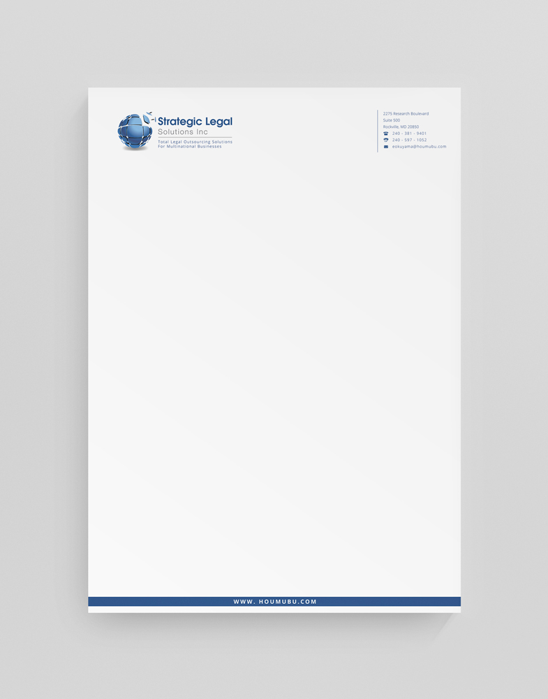 Letterhead Design by stoodio.id for this project | Design #3663512