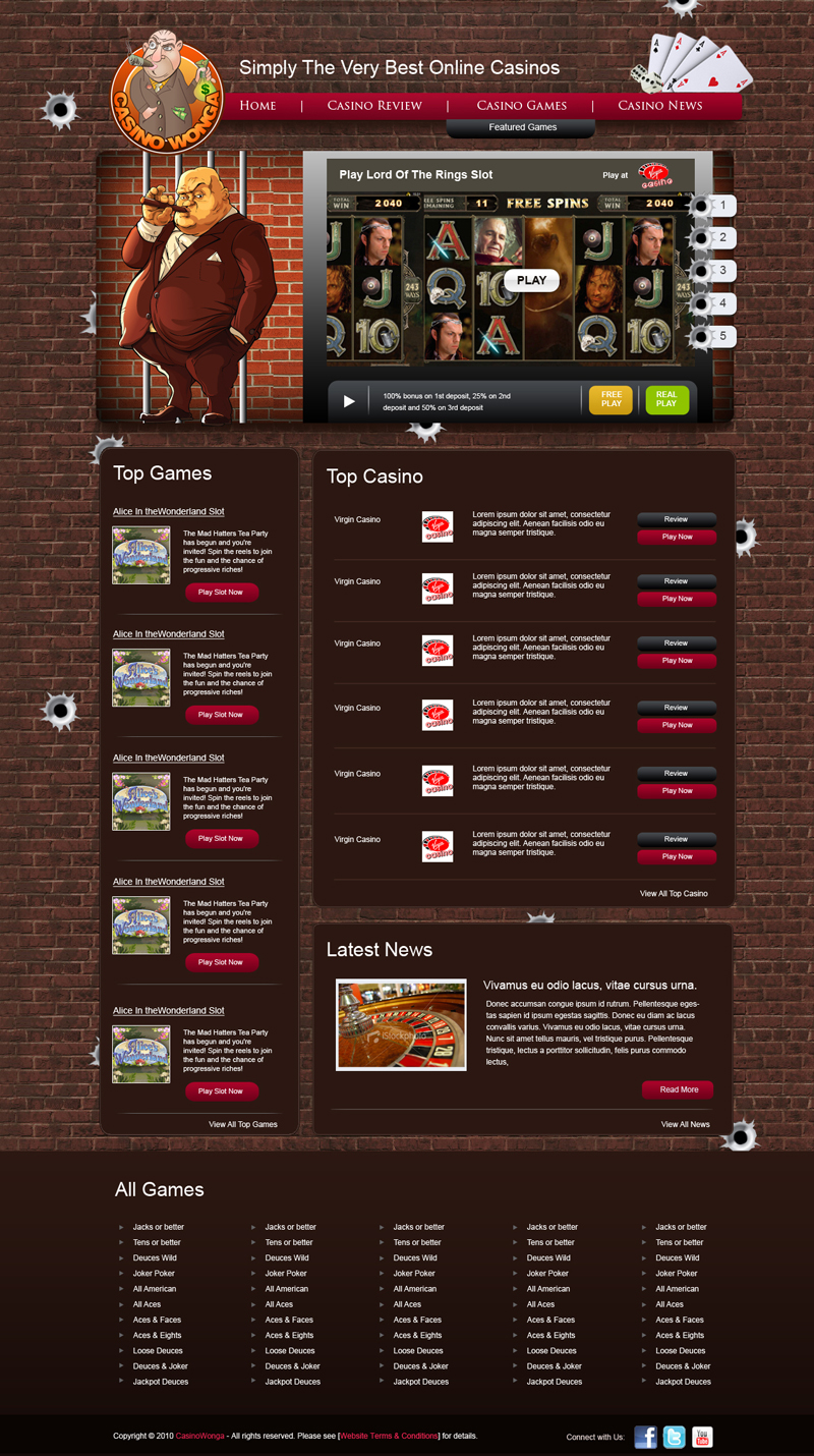 Web-Design von weathered83 für Anthony Barlow | Design #112439