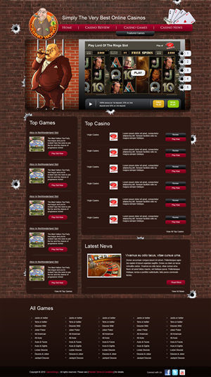 Diseño Web por weathered83 para Anthony Barlow | Diseño #112439