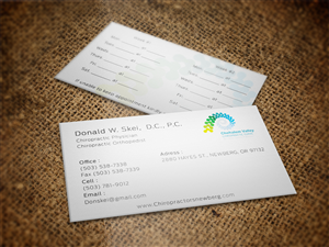 Business Card Design by a7mddz for this project | Design: #3604092