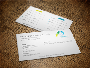 Business Card Design by a7mddz for this project | Design: #3604097