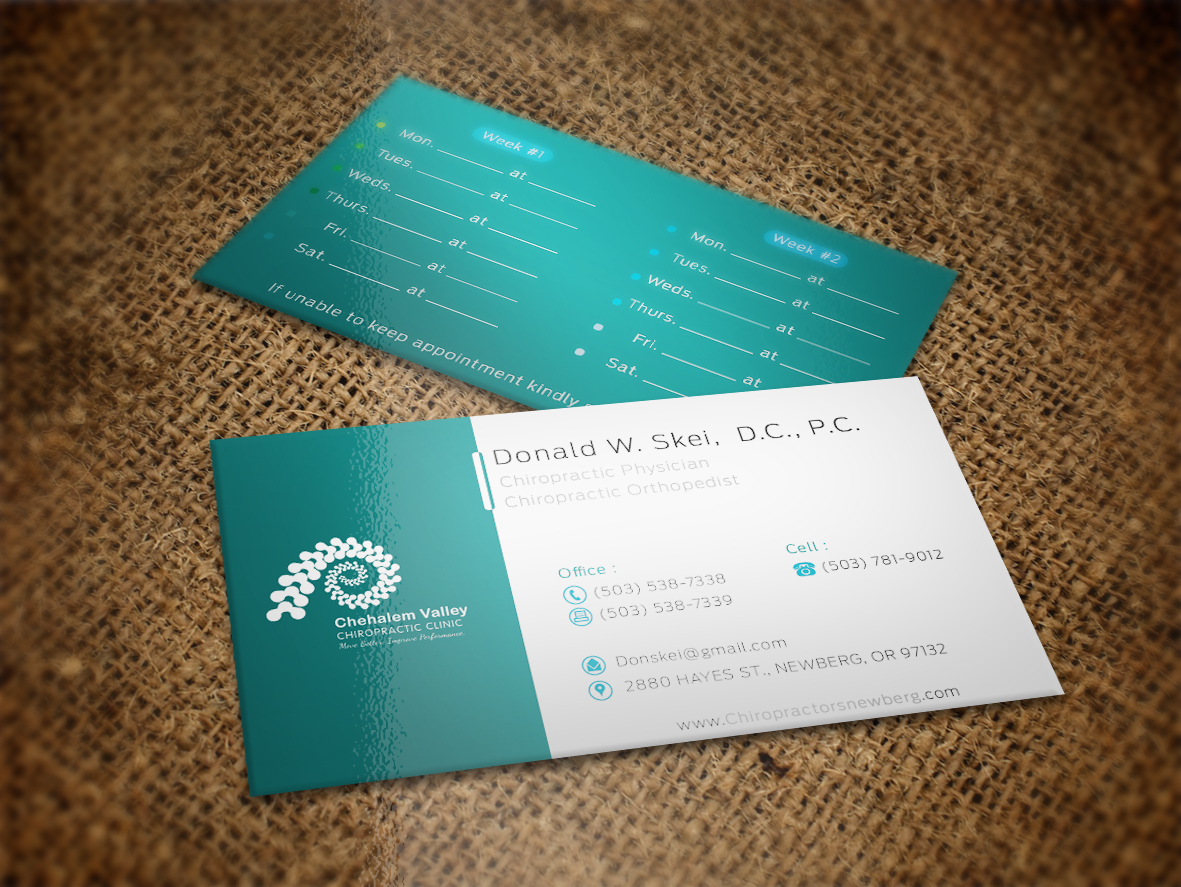 Business Card Design by a7mddz for this project | Design #3604114