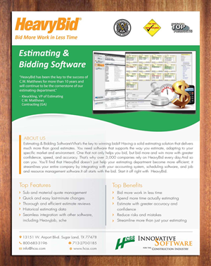 Flyer Design by Sbss for HCSS | Design: #3666591