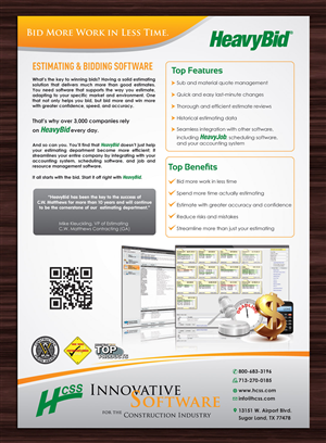 Flyer Design by Sbss for HCSS | Design: #3674138