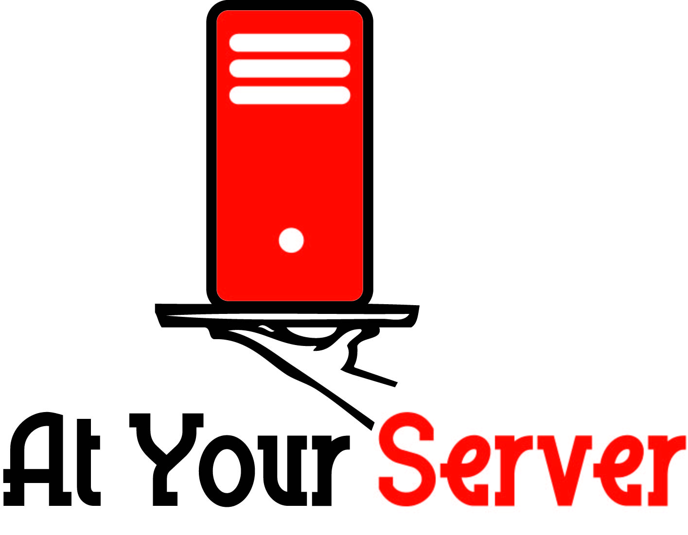 Logo Design by NiteOwl Designs for At Your Server | Design: #3450