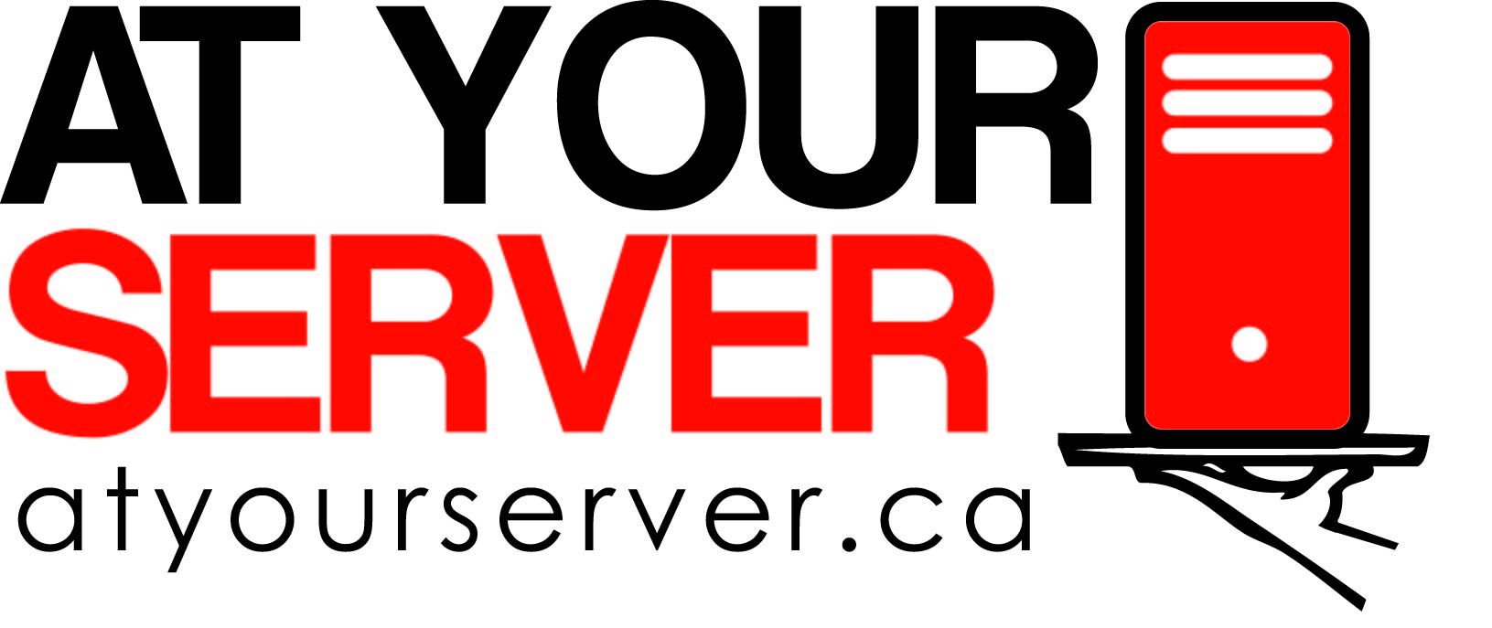 Logo Design by NiteOwl Designs for At Your Server | Design: #3451
