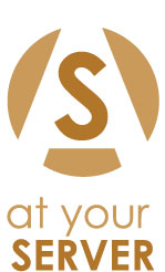 Logo Design by ms productions for At Your Server | Design: #4100