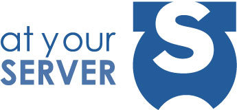 Logo Design by ms productions for At Your Server | Design: #4104