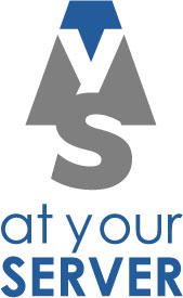 Logo Design by ms productions for At Your Server | Design: #4107