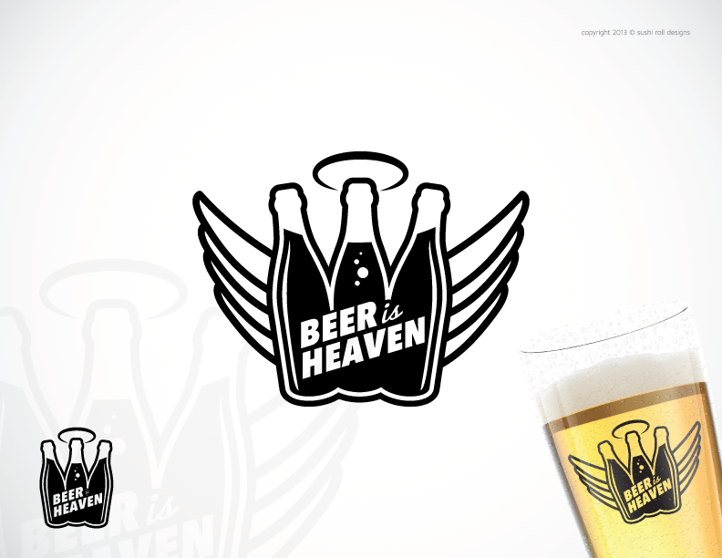 Design de Logo par Sushi Roll Designs pour Beer is Heaven | Design #3600057